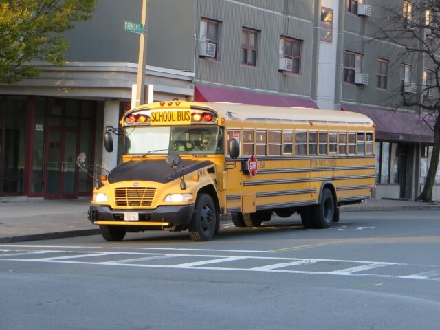 アメリカの黄色いスクールバス